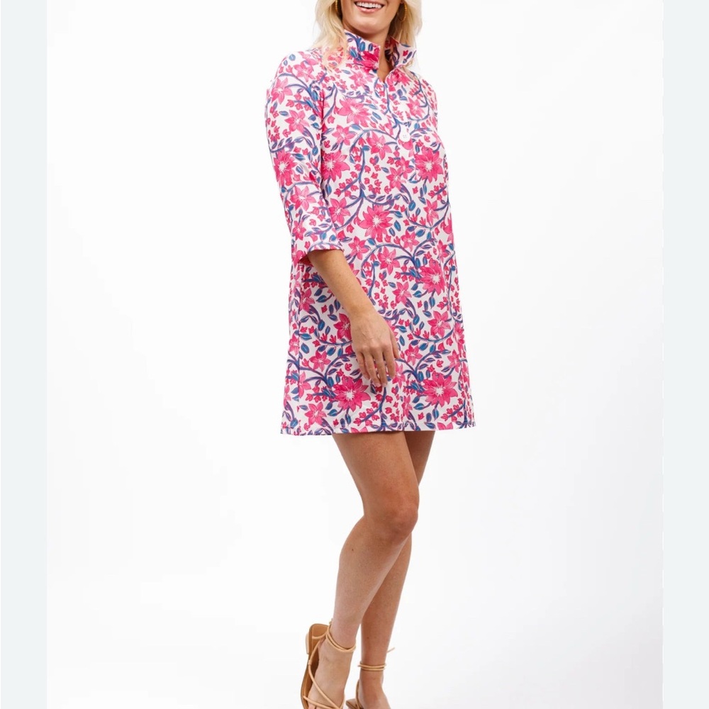 Smith & Quinn Pink and White Dress